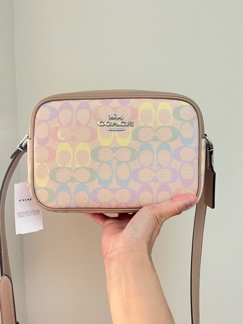 Coach Jamie Camera Bag
In Rainbow Signature Canvas🌸 - Picture 2 of 10